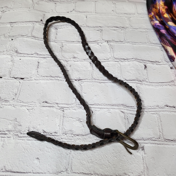 Bisou Bisou One-Shoulder Maxi Dress - Rainbow Feather Print - Size 4 - Picture 3 of 13